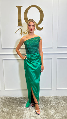 Rochie Fastima Green