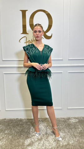 Rochie Adees  Green