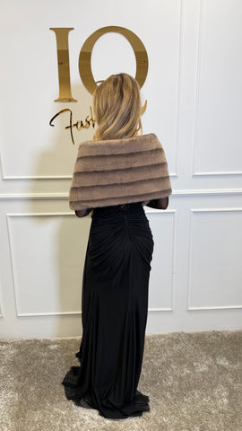 Capa Blana artificiala Tendys Beige