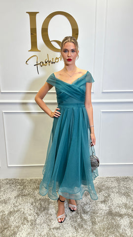 Rochie Dolly Soft Green