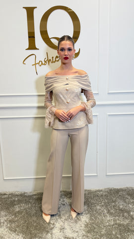 Costum Classy Beige