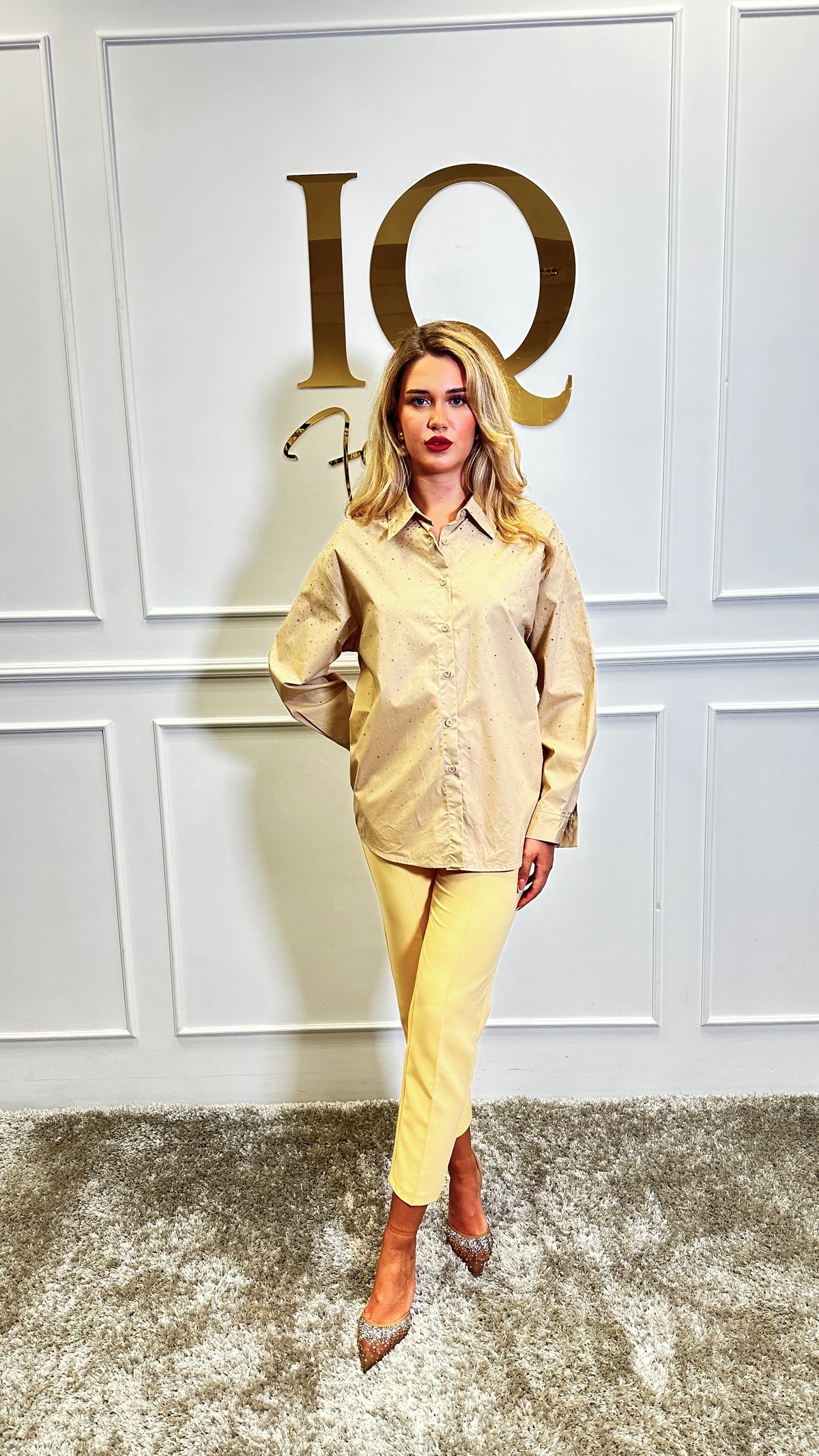 Camasa Elia Beige