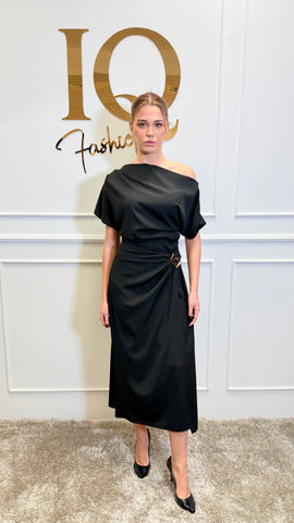 Rochie midi Windia Black