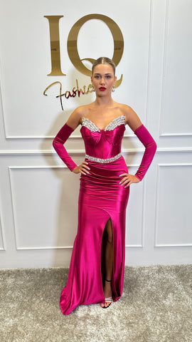 Rochie Helaria Fucsia