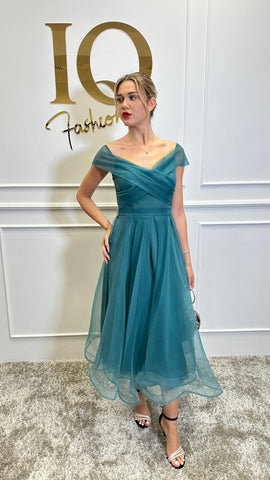 Rochie Dolly Soft Green