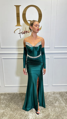 Rochie Helaria Green