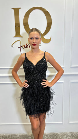 Rochie Assania Scurta Black