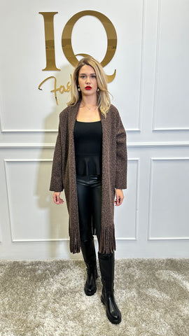 Jacheta tricot Agnes Brown