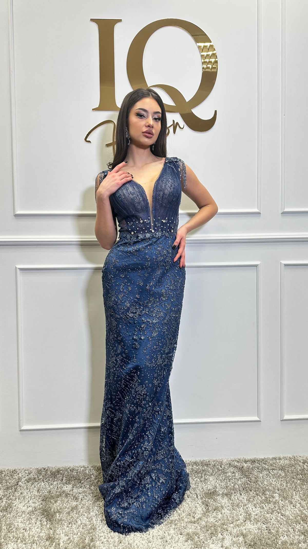 Rochie Valeria Indigo
