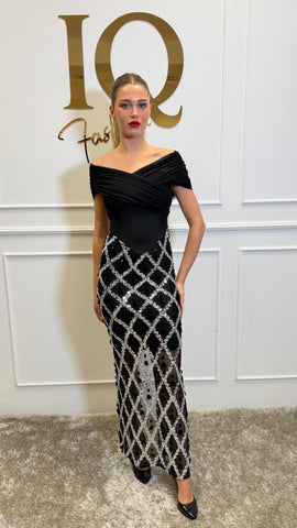 Rochie Georgiania Romburi  Black