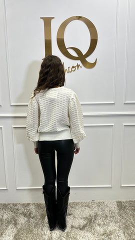 Pulover Sarah Beige