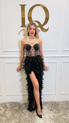 Rochie Kandy Lunga Black