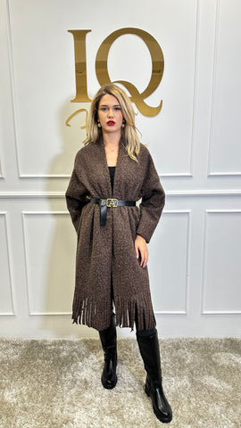 Jacheta tricot Agnes Brown