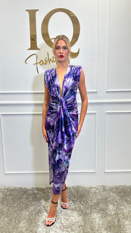 Rochie Sara Marbele Purple
