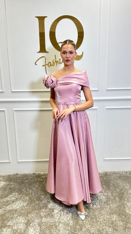 Rochie midi Scarlett Roze