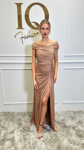 Rochie Nemessis Beige