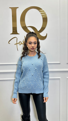 Pulover pietre Lady Blue