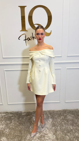 Rochie Raissia  Beige