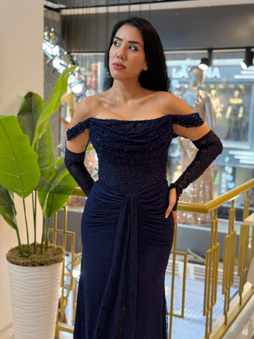 Rochie Dandya Dark Blue