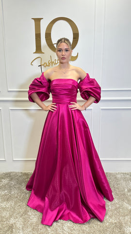 Rochie Sassya Fuchsia