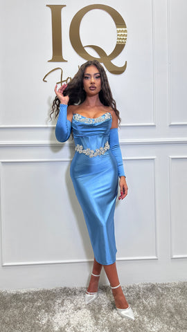 Rochie Charm Blue