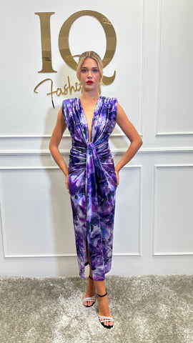 Rochie Sara Marbele Purple