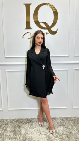 Rochie stil sacou Hippy Black
