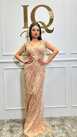 Rochie Mermeid Beige