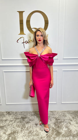 Rochie Verona Fuchsia