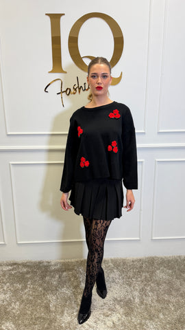Pulover Cuore Black