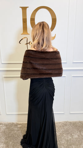 Capa Blana artificiala Tendys Coffe