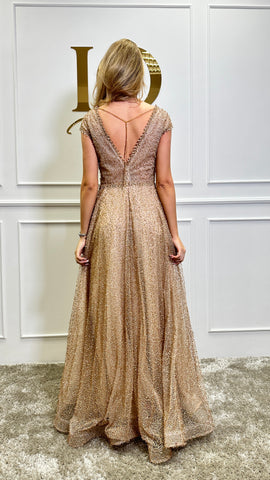 Rochie Elizabeth Beige