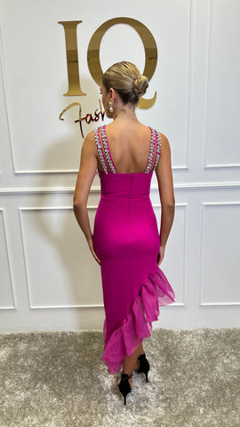 Rochie Imperia Fuchsia