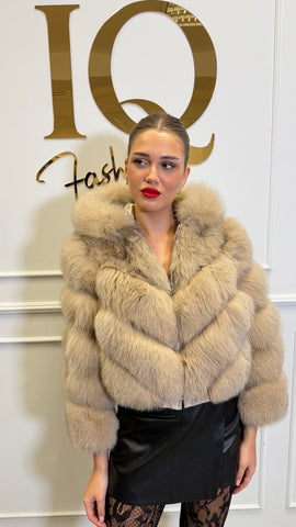 Haina blana naturala Valeria Beige