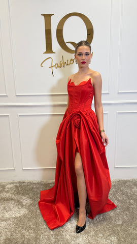 Rochie Desia Red
