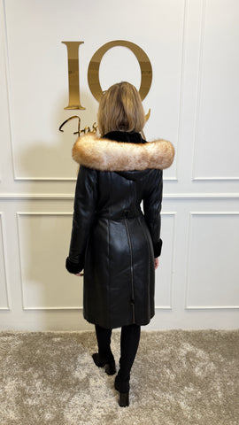 Haina tip cojoc Vega Black