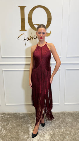 Rochie Gynianee Franjuri Bordo