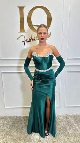 Rochie Helaria Green
