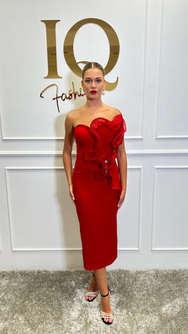Rochie Gizabelle Red