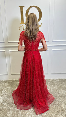 Rochie Royal Red