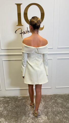 Rochie Raissia  Beige