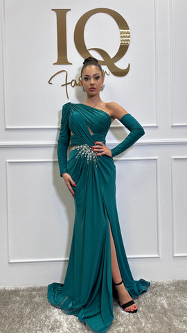 Rochie Balis Green
