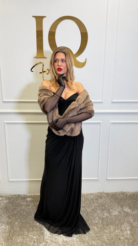 Capa Blana artificiala Tendys Beige