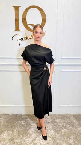 Rochie midi Windia Black