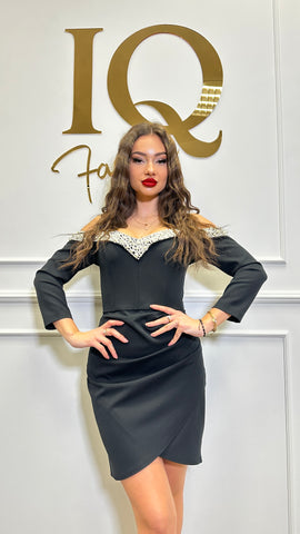 Rochie Ginny Scurta Black