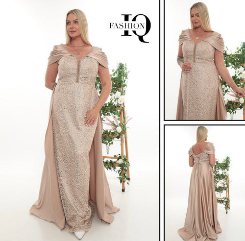 Rochie Debora Beige