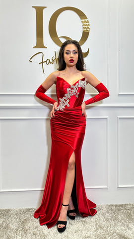 Rochie Mistery Red