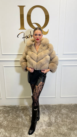 Haina blana naturala Valeria Beige