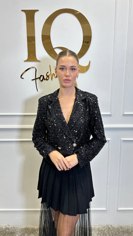 Sacou Sparkle Black