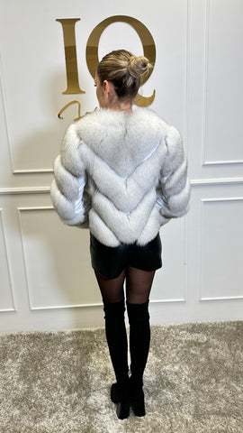Haina blana Valery Lux White
